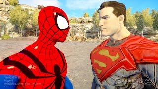 Spiderman vs Superman [upl. by Kussell]