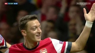 Mesut Özil vs Napoli Home 1314 HD 720p by iMesutOzilx11 [upl. by Cenac]