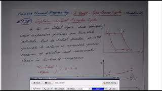 Actual Brayton Cycle  M125  Thermal Engineering in Tamil [upl. by Auroora]