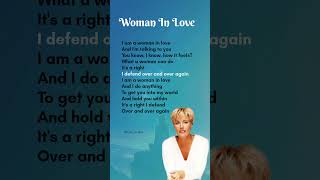 Woman in Love lyrics  Dana Winner Final Chorus lyrics womeninlove [upl. by Ydda]