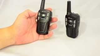 Cobra MT245 PMR446 two way radio unboxing review [upl. by Radbun]