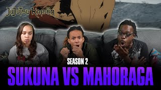 The REAL Sukuna vs Mahoraga  Jujutsu Kaisen Sukuna vs Mahoraga BluRay Reaction [upl. by Leber]