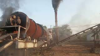 drum mix bitumen hot plant kese chalta he bitumen plant bitumen RAJAVIRDABHI [upl. by Scribner]