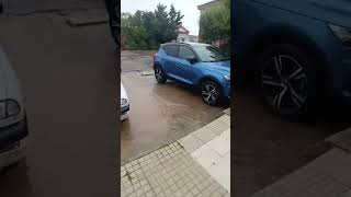 🌧️🚣 Paredes de Nava inundadaEl Barrio el Pilar zona Berruguete tmePalenciaNoticias [upl. by Akinohs]