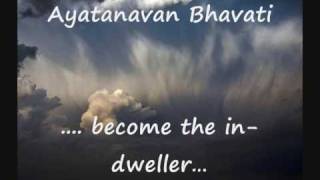 Mantra with English subtitles Mantra Pushpam Yajur Veda Chant for Self awareness [upl. by Geer]