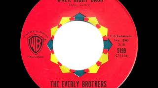 1961 HITS ARCHIVE Walk Right Back  Everly Brothers 1 UK hit [upl. by Tenner]