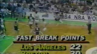 1984 NBA Finals Lakers at Celtics Gm 5 part 1114 [upl. by Meirrak333]