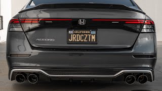 New akasaka full bodykit 2023 Accord 2023hondaaccord mods hondaaccord bodykit [upl. by Loma]