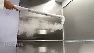 Horizontal Laminar Flow Hood Smoke Test [upl. by Sklar]