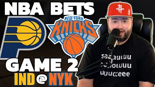 Pacers vs Knicks Picks With Kyle Kirms  NBA Game 2 Bets [upl. by Cecilius873]