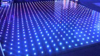 Illuminated LED Pixel RGB Visualisation Dance Floor [upl. by Adav140]