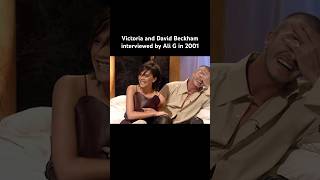 Victoria and David Beckham interviewed by Ali G in 2001 beckham beckhamnetflix [upl. by Azzil]