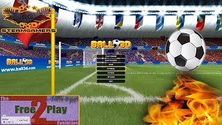 Ball 3D Soccer Online  Gameplay Steam  Che Giocoo [upl. by Imuy]