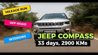 2900 Km with the Jeep Compass Long term Review [upl. by Engelbert]