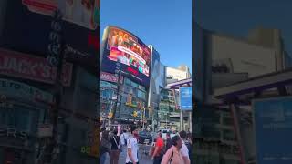 DUNDAS SQUARE DOWNTOWN TORONTO [upl. by Neveda]