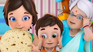 Mummy Ki Roti Gol Gol Rhyme and Much More  Hindi Rhymes for Children  Jugnu kids Hindi [upl. by Inajar]