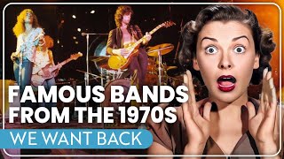 13 Famous Bands From The 1970s We Want Back [upl. by Laitselec243]