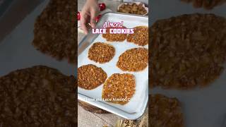 Almond Lace Cookies  Perfect for Diwali gifting this season Made using Australian Almonds [upl. by Christmas]