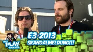 Gronkh und Sarazar auf der E3 2013 Skandalmeldung [upl. by Gibeon]