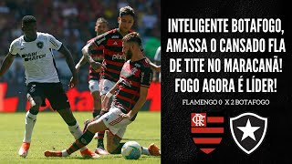 FLAMENGO quotCANSADOquot É AMASSADO PELO IMPONENTE BOTAFOGO DE ARTUR JORGE GLORIOSO É LÍDER [upl. by Shelley]