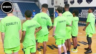 Bigoted Mayor Sparks Protest Among Youth Basketball Team [upl. by Oigaib]