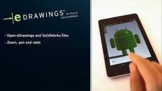 eDrawings for Android  Upgrade to PRO available now [upl. by Ailet]