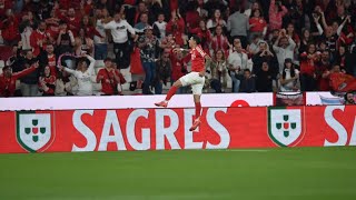 Benfica x Estrela da Amadora 70 Relato dos golos  Antena 1 [upl. by Aivatnohs]