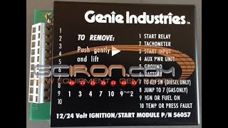 56057GT 1224V IGNITIONSTART MODULE PART REVEAL [upl. by Antonella]