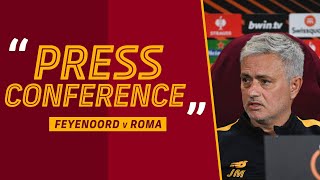 🟨🟥 LIVE  La conferenza stampa di José Mourinho ed Edoardo Bove alla vigilia di FeyenoordRoma [upl. by Atsirhcal876]