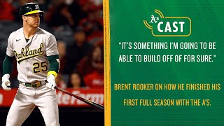 Brent Rooker Talks Adjustments After Hot Start to 2023 athletics [upl. by Dacy678]