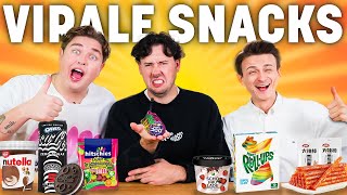 Wir testen VIRALE SNACKS 🤤 TEIL 8 [upl. by Beckman399]