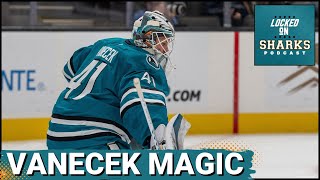 Vitek Vaneceks Heroics Lift San Jose Sharks In Thrilling Overtime Win [upl. by Tubb]