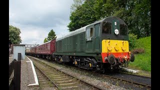 Full run on the Battlefield Railway from Shenton to Shackerstone behind class 20 D8110 [upl. by Bridie]