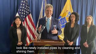 Video Statement on Newark Lead Pipes Case [upl. by Aryamo]