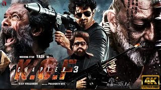 KGFChapter 3 New Hindi Dubbed Full Movie 4K factsYashSanjay DuttRaveena SrinidhiPrashanth Neel [upl. by Service]