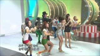 MC SpecialTiffany Yuri with Nassun MC스페셜티파니 유리 with 낯선 Music Core 2009 [upl. by Shelli474]