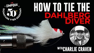 How to tie the Dahlberg Diver with Umpqua Signature Tyer Charlie Craven [upl. by Lateehs]