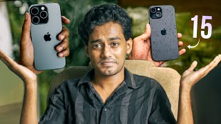 iPhone 15 vs 14 pro Malayalam comparison [upl. by Jobyna]