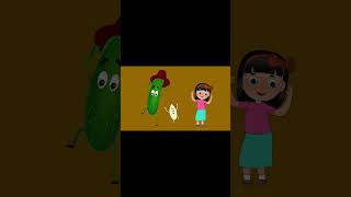 The Vegetable Song  Cucumber Song  Learning Videos for Kids  abc learning shortsfeed [upl. by Masterson]