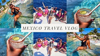 Travel Vlog Riviera Maya Mexico Bachelorette Trip TRS Yucatan Luxury All Inclusive Resort [upl. by Lyrpa]