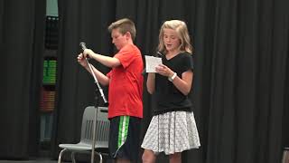 OLATHE KS Brougham Elementary School  Spring Variety Show  May 24 2017 [upl. by Aime]