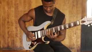 Guitar Lesson Tosin Abasis hammeron downstroke upstroke technique [upl. by Viola750]