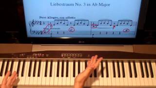 Franz Liszt Liebestraum Piano Sight Reading Lesson Tutorial For shawncheekcom [upl. by Ardnahc]