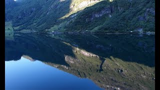 Kreuzfahrt zum Nordkap mit Mein Schiff 1 Im Geirangerfjord mit den spektakulären Wasserfällen [upl. by Aubrette]