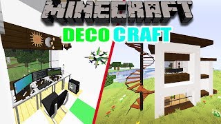 Como instalar DECOCRAFT MOD para MINECRAFT mod de decoración  Minecraft Mods [upl. by Eityak879]