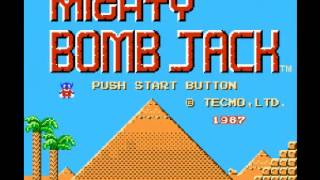 Mighty Bomb Jack NES Music  Round Clear [upl. by Morez]