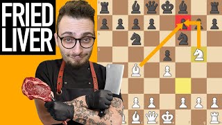 WIN IN 8 MOVES  The Fried Liver Attack [upl. by Buatti]