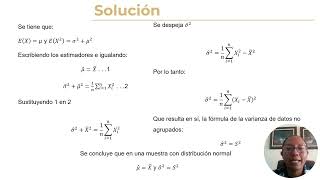 Métodos de estimación puntual método de los momentos [upl. by Elmira]