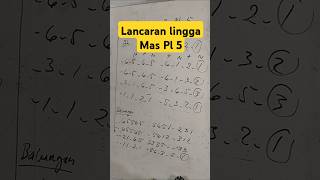 NOTASI LANCARAN LINGGA MAS [upl. by Dacie910]