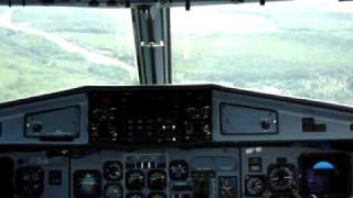 Landing in Guadeloupe  Cockpit [upl. by Victor]